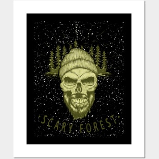 Scary Forest Posters and Art